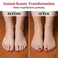 📢📢50 % DE RÉDUCTION !! ⏰Bas Transparents Pédicure Instantanée avec Ongles Artificiels