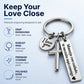 Porte-Clés Croix en Acier Inoxydable – Drive Safe
