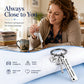 Porte-Clés Croix en Acier Inoxydable – Drive Safe