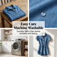 Robe-chemise en jean décontractée pour femme avec taille à cordon