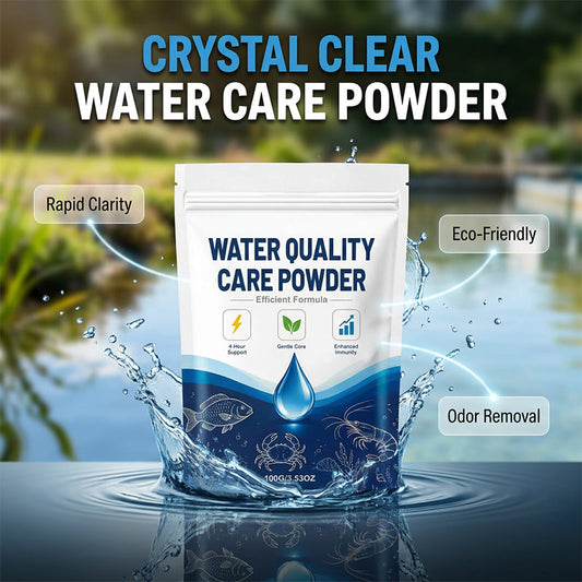 📢📢50% DE RÉDUCTION !! ⏰Poudre Clarifiante pour Eau d’Aquarium – Action Rapide 4h, Sans Danger & Polyvalente