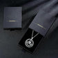 💍 ACHETEZ 2 OBTENEZ 1 GRATUIT ! ✨ Collier Vintage Nœud Celtique – Argent 925 & ZC Étincelant – Symbole Intemporel d'Amour – Parfait en Cadeau ou au Quotidien 🎁