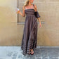 👗 -50% MAINTENANT ! 🏖️ Robe Maxi Cami Rayée Affinante – Silhouette Élancée & Style Chic Effortless ✨
