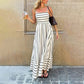 👗 -50% MAINTENANT ! 🏖️ Robe Maxi Cami Rayée Affinante – Silhouette Élancée & Style Chic Effortless ✨