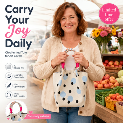 👜 50% DE RÉDUCTION ⏰ Sac à main féminin à jolis pois – Léger, spacieux & design ludique – Parfait pour les sorties, les vacances ou le quotidien – élégant et pratique ✨