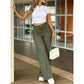 ⏳Promotion à durée limitée -50%⏰Pantalon Taille Haute Jambe Droite pour Femme👖