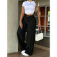 ⏳Promotion à durée limitée -50%⏰Pantalon Taille Haute Jambe Droite pour Femme👖