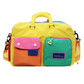 🎒 -50% MAINTENANT ! 🏆 Sac de voyage Color Block Casual – Spacieux & durable – Idéal pour la salle de sport, les voyages ou les week-ends – Léger avec poignées de transport 🧳