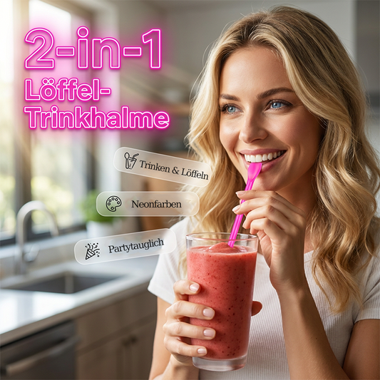 2-In-1 Spoon Straws