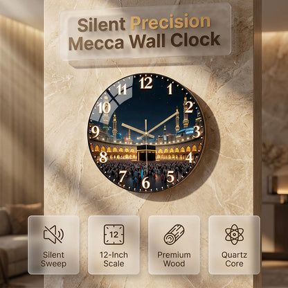 🎁Nouveautés 2026 50% OFF💥Horloge Murale Silencieuse en Bois Créative