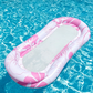 📢📢50 % DE RÉDUCTION !! ⏰Hamac Flottant Gonflable pour Piscine avec Centre en Filet – Confort & Fraîcheur pour l'Été