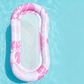 📢📢50 % DE RÉDUCTION !! ⏰Hamac Flottant Gonflable pour Piscine avec Centre en Filet – Confort & Fraîcheur pour l'Été