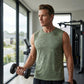 👕 50% DE RÉDUCTION 🌿 Débardeur sport camouflage respirant pour homme – Léger & séchage rapide – Évacuation de l’humidité, parfait pour la salle, la course ou les activités outdoor – confortable et performant 💪