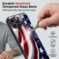 ⏳Promotion limitée -50%⏰Coque de téléphone en verre patriotique vibrante📱🎏