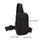 📢📢50 % DE RÉDUCTION !! ⏰Sac Bandoulière Homme Urban Commuter – Tissu Polyester Résistant Eau, Compartiments Organisés Passeport Téléphone Clés, Sangle Réglable 3 Ports · Ultraléger · Noir ✨
