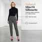 Pantalon Tailleur Cropped Taille Haute Femme