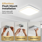 📢📢40 % DE RÉDUCTION !! ⏰Plafonnier LED Carré Moderne