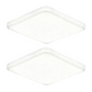 📢📢40 % DE RÉDUCTION !! ⏰Plafonnier LED Carré Moderne