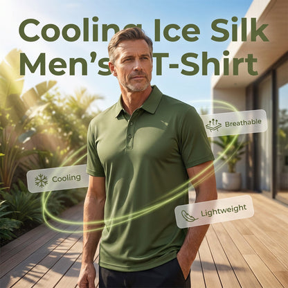 👕 -50% MAINTENANT ! 🌬️ T-Shirt Col Homme Été Respirant – Mélange coton & léger – Coupe décontractée, parfait pour les journées chaudes ou le bureau casual – confortable et élégant ☀️✨