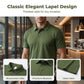 👕 -50% MAINTENANT ! 🌬️ T-Shirt Col Homme Été Respirant – Mélange coton & léger – Coupe décontractée, parfait pour les journées chaudes ou le bureau casual – confortable et élégant ☀️✨