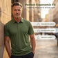 👕 -50% MAINTENANT ! 🌬️ T-Shirt Col Homme Été Respirant – Mélange coton & léger – Coupe décontractée, parfait pour les journées chaudes ou le bureau casual – confortable et élégant ☀️✨