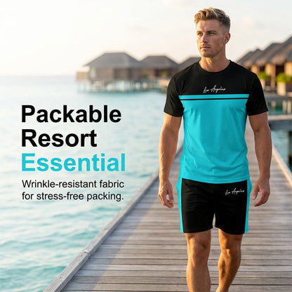 🏃‍♂️ Ensemble Sportswear 2 Pièces pour Homme – Respirant, Élastique & Polyvalent pour Entraînement, Course & Loisirs 💪