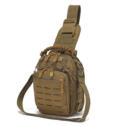 🏞️🔥 PROMO -50% ! Sac Bandoulière Tactique Homme Randonnée & Vélo – Tissu 800D Imperméable Haute Densité, Compartiments Zippés Organisés, Dos Maille Ergonomique Respirant · 8 Coloris · 0,55 kg ✨