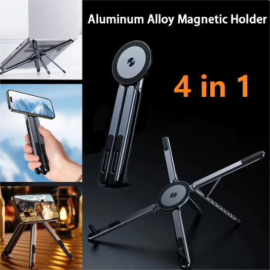 Support Magnétique Multifonction 4-en-1 pour Appareils