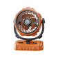 🌀🔥 -50% ! Ventilateur Camping Turbo 100 Vitesses – Oscillation 270° Rafraîchissement Large Angle, Batterie Lithium Chargeur Urgence LED 3 Niveaux, Suspension Crochet Table Plafond Polyvalent · Vert & Orange ✨