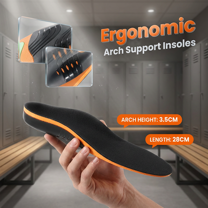 ✨ 1 ACHETÉ = 1 OFFERT – NOUVEAUTÉS 2026 -50% ! 💥 Semelles Orthopédiques Ergonomiques – PU + TPU + Tissu Graphène – Support Voûte & Amorti Multicouche for Homme & Femme