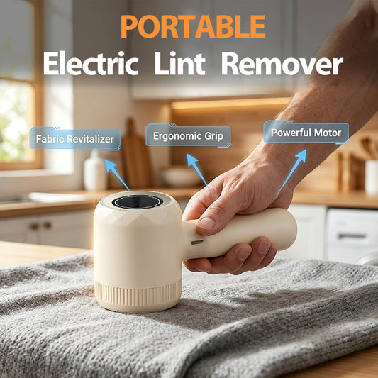 🔥50 % DE RÉDUCTION EN CE MOMENT ! Brossette anti-peluches portable et rechargeable
