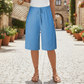 👖✨ PROMO -50% ! Pantalon Large Femme Fluide & Léger – Taille Élastique à Cordon, Coupe Ample Respirante, Style Universel Été Bureau & Casual · 10 Coloris · S-XL 🔥