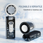 Ventilateur Pliant Haute Vitesse avec Lumière LED et Refroidissement Instantané