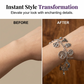 📿1 ACHETÉ = 1 OFFERT ! ✨ Bracelet Vintage Paganiste à Breloques – Symboles Spirituels, Fini Argent Antique, Bohème 🌙