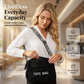 🎁 NOUVEAUTÉS 2026 – 60% DE RÉDUCTION ! 💥 Sac Bandoulière Vintage Grande Capacité pour Femme – Tissu Côtelé, Multi-Zip & Bandoulière Géométrique – Le Sac Urbain Tendance 🌿✨