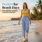 | ⏰ -50% – Léger & Économique 🌊✨ Pantalon Large d'Été Fluide – Respirant & Poches ! | Parfait pour la Plage ou le Style Vacances 🏖️☀️