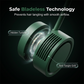 Ventilateur de Cou Portable Pliable Sans Lame Rechargeable