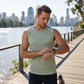Débardeur d'entraînement respirant pour homme