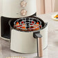 🥰 Parfait pour les barbecues en famille : des repas plus sûrs, plus sains et sans souci 🎁 Support vertical à brochettes en acier inoxydable pour friteuse à air