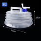 Bidon d'eau pliable avec robinet