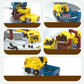 🚂🛤️ PROMO FLASH 50% ! Ensemble de Train Électrique Interactif – Pistes Modulaires, Lumières, Stations d'Action, Compatible, Idéal Enfants 3+ 🎄✨