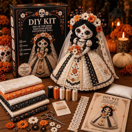 💀 KIT DE BRICOLAGE SQUELETTE EFFRAYANT — Activité DIY Halloween | Tous les Matériaux Inclus 🎃
