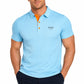 🎉 SOLDES 2026 – PLUS DE 15 000 VENDUS ! 🎉 👕 T-shirt Homme à Manches Courtes Respirant – Tissu Extensible Premium, Col Structuré & Patte de Bouton Contrastée – Confort et Style au Quotidien ✨💙