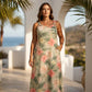 🎉 OFFRE LIMITÉE -50% ! 👗 Robe Maxi Sans Manches Col V Grande Taille – Silhouette Fluide & Design Élégant Jusqu'au Sol 🌸