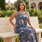 🎉 OFFRE LIMITÉE -50% ! 👗 Robe Maxi Sans Manches Col V Grande Taille – Silhouette Fluide & Design Élégant Jusqu'au Sol 🌸