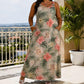 🎉 OFFRE LIMITÉE -50% ! 👗 Robe Maxi Sans Manches Col V Grande Taille – Silhouette Fluide & Design Élégant Jusqu'au Sol 🌸