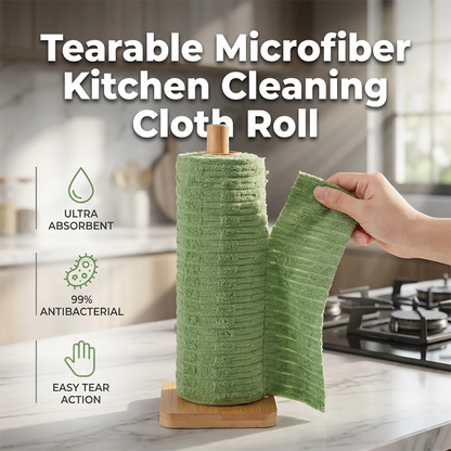 📢📢50% DE RÉDUCTION !! ⏰Rouleau de Chiffons Nettoyants Détachables Jetables