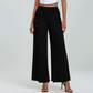 👖 50% DE RÉDUCTION 🌸 Pantalon large décontracté pour femme – Tissu fluide, taille élastique – Parfait pour l’été, le quotidien ou les voyages – léger, confortable et chic ✨🌿☀️