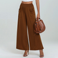👖 50% DE RÉDUCTION 🌸 Pantalon large décontracté pour femme – Tissu fluide, taille élastique – Parfait pour l’été, le quotidien ou les voyages – léger, confortable et chic ✨🌿☀️