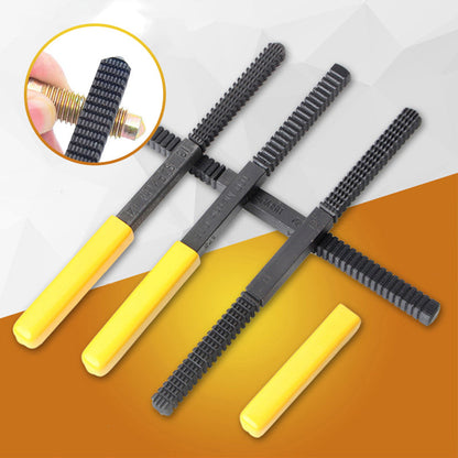 🔧 50% DE RÉDUCTION ⏰ Lime de restauration de filetage – Répare les filets abîmés – Compatible métrique & impérial – idéale pour boulons, vis ou écrous – outil indispensable pour atelier ou mécanique 🛠️✨🔩